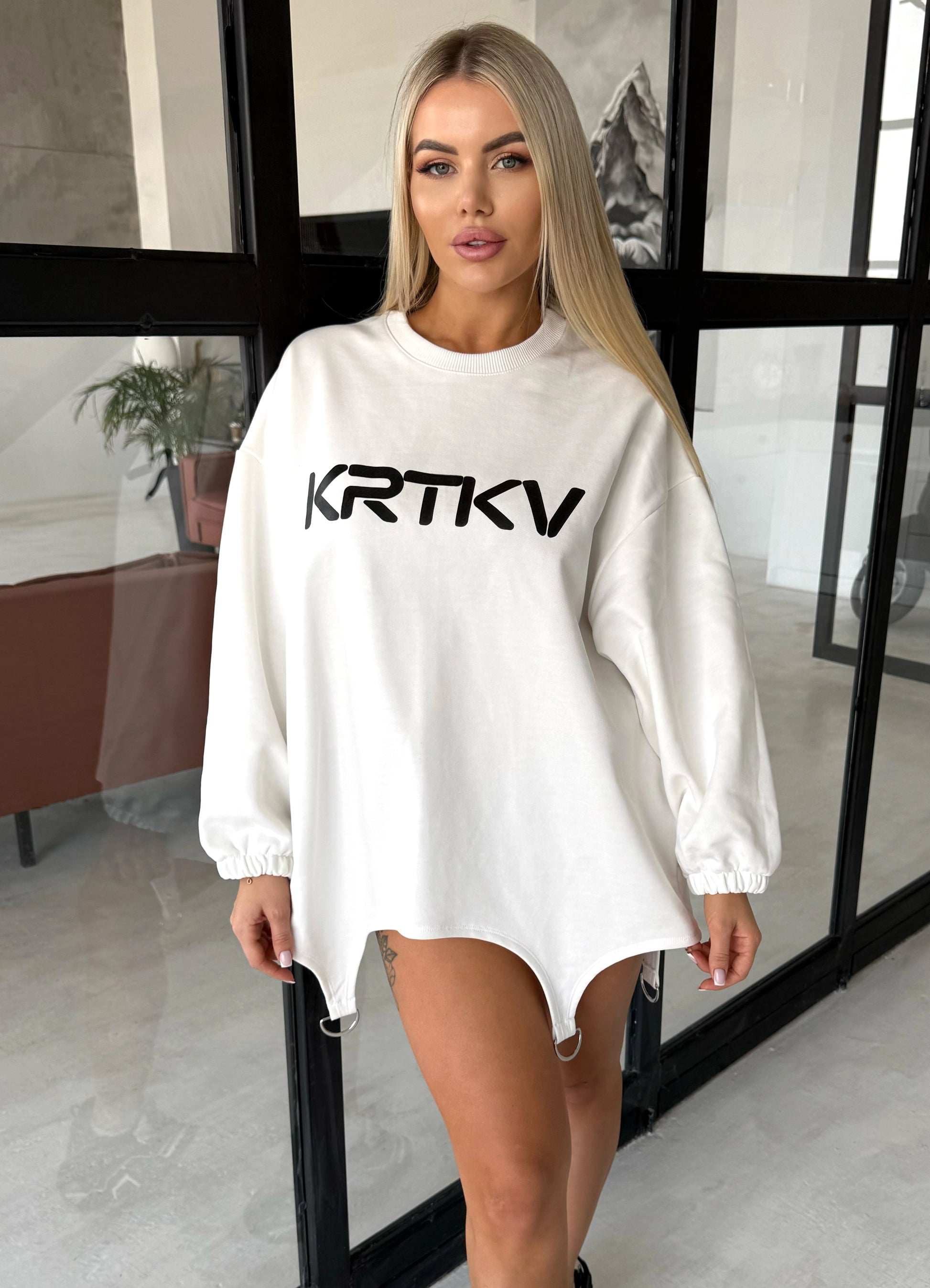 Women’s Logo Tunic Leksa White