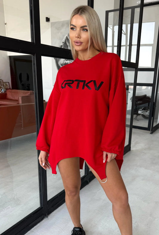 Women’s Logo Tunic Leksa Red