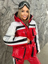 Women’s Ski Suit – One Piece Snow Suit FREYA RED