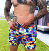 Men’s Swimshorts Brightest – Neon Camo