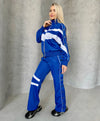 Women’s Retro 90s Tracksuit — Blue Classic