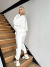 Women’s Warm Knit Tracksuit – Alexia White