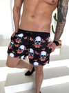 Men’s Beach Set Skull Butterflies – Black