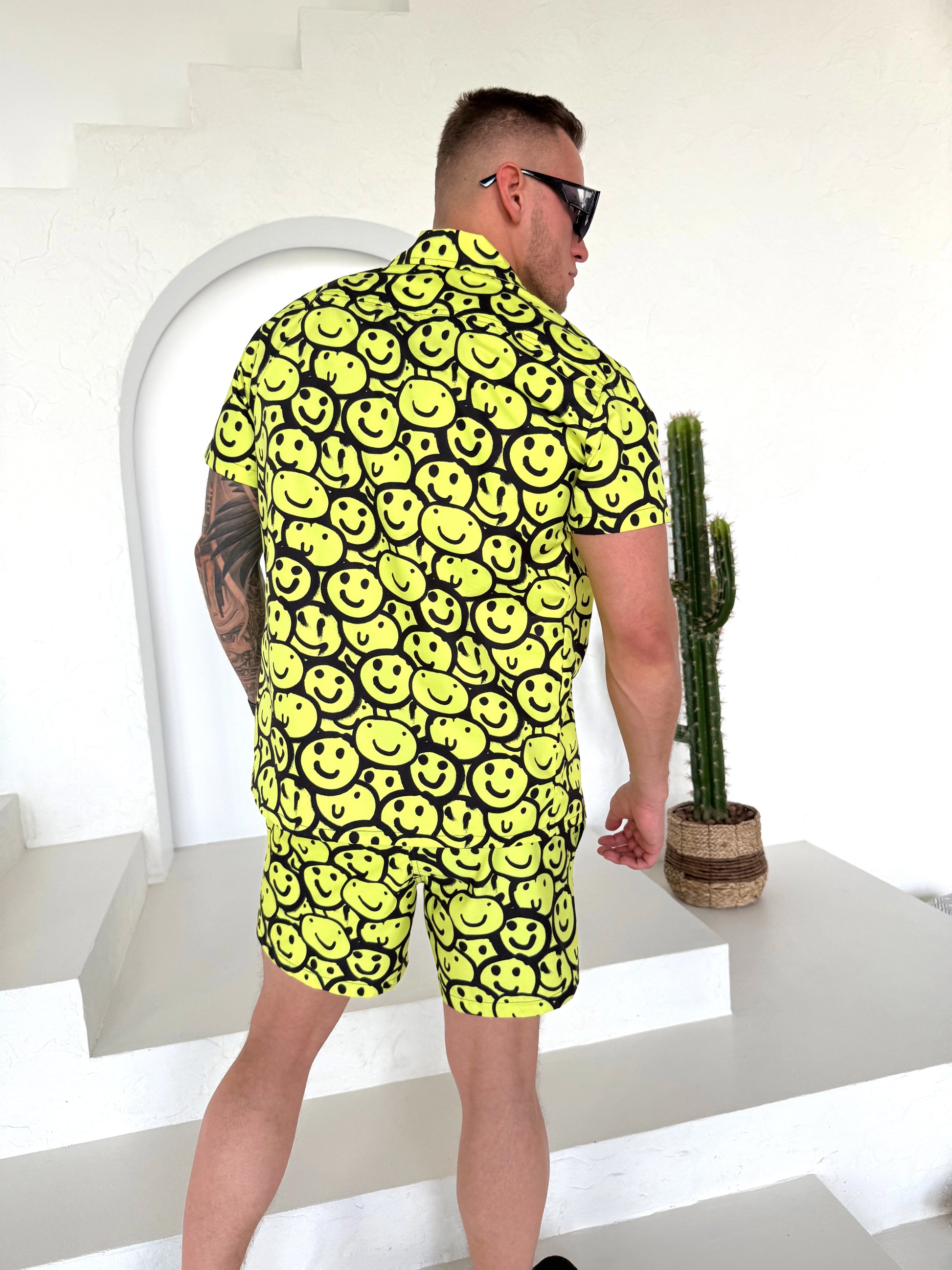 Men’s Beach Set Smiles – Yellow