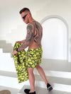 Men’s Swimshorts Smiles – Yellow