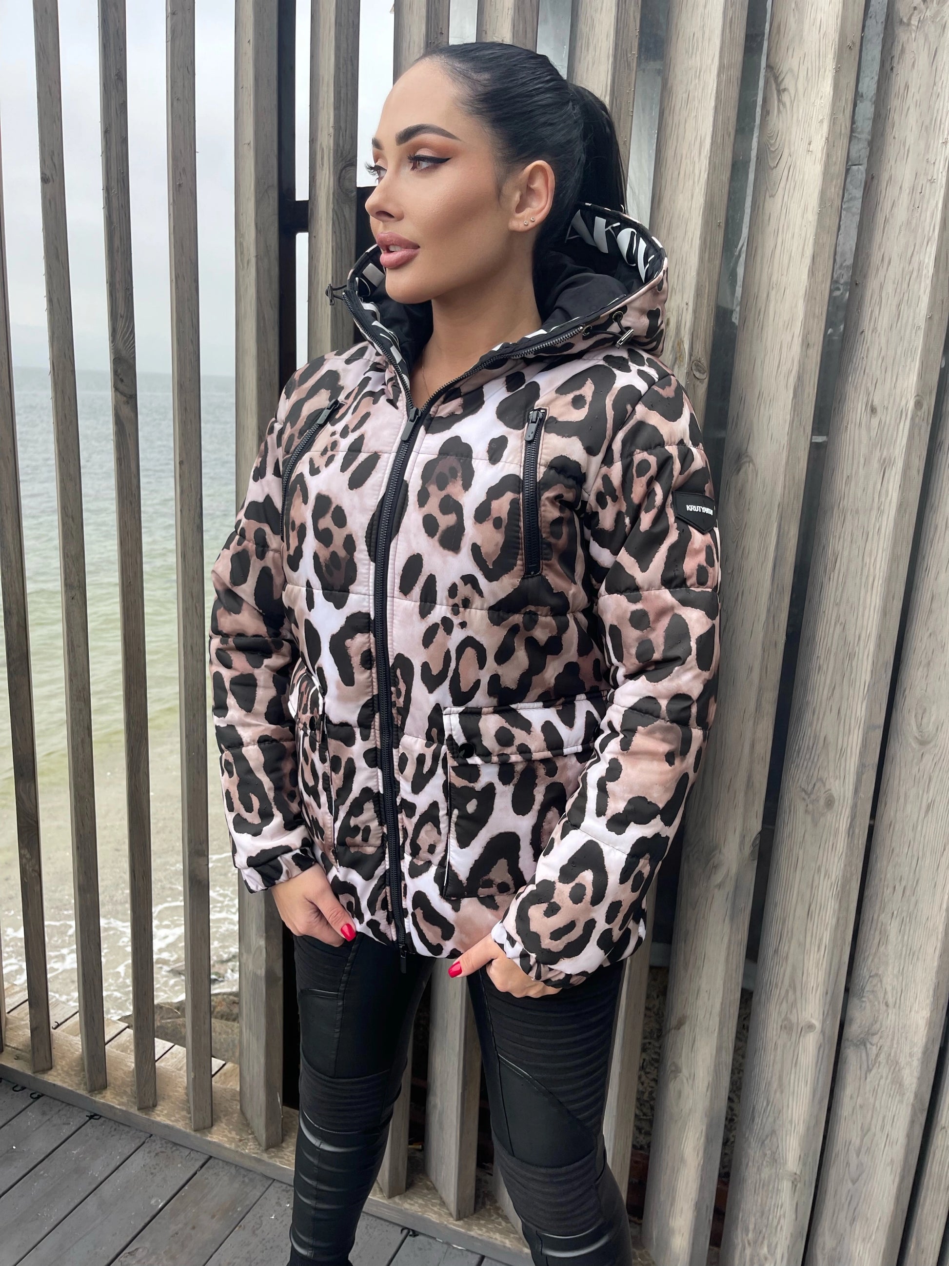 Women’s Winter Puffer Jacket – Sandy Leo