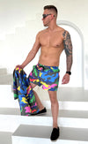 Men’s Beach Set Camo Bright – Multicolor