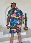 Men’s Beach Set Camo Bright – Multicolor