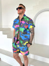 Men’s Beach Set Camo Bright – Multicolor