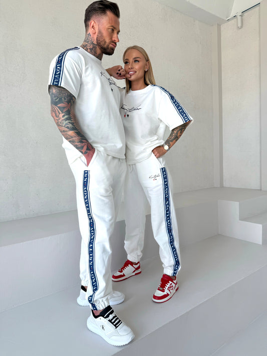 COUPLE SUITS LENNY – WHITE (PANTS SET)