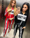 Women’s Stylish Tracksuit Red – Diamond