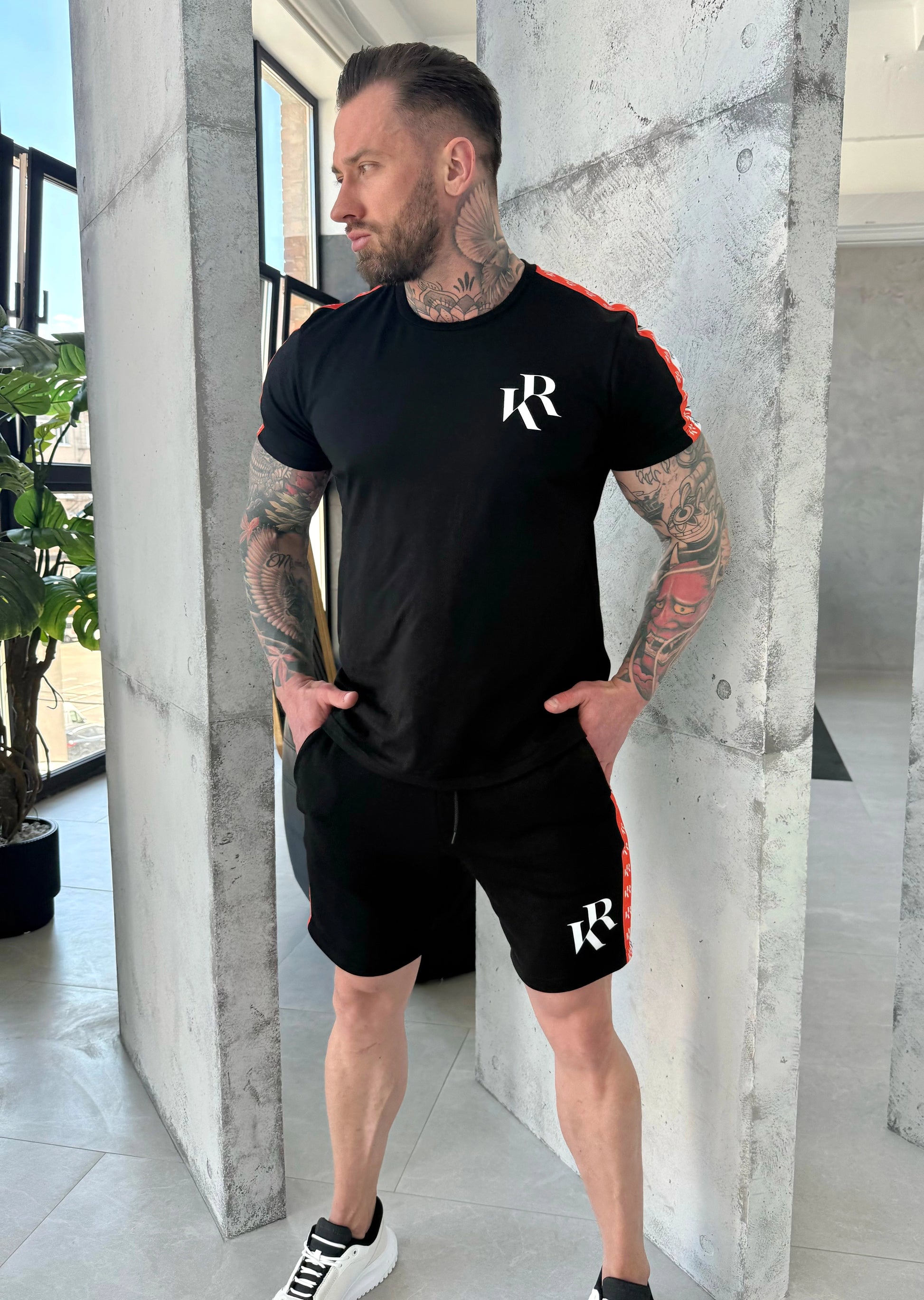 Men’s Summer Suit Nizza — Black