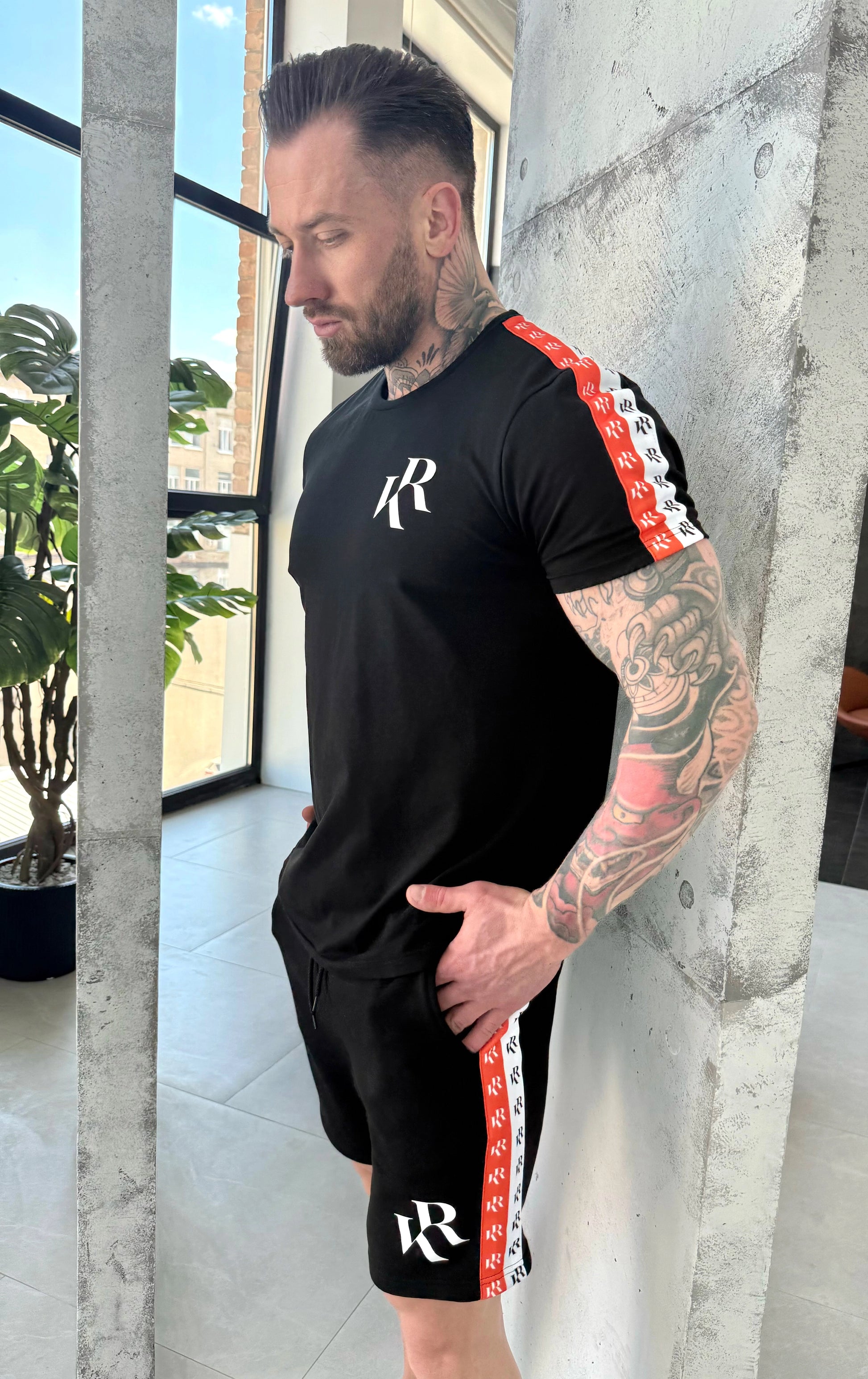 Men’s Summer Suit Nizza — Black