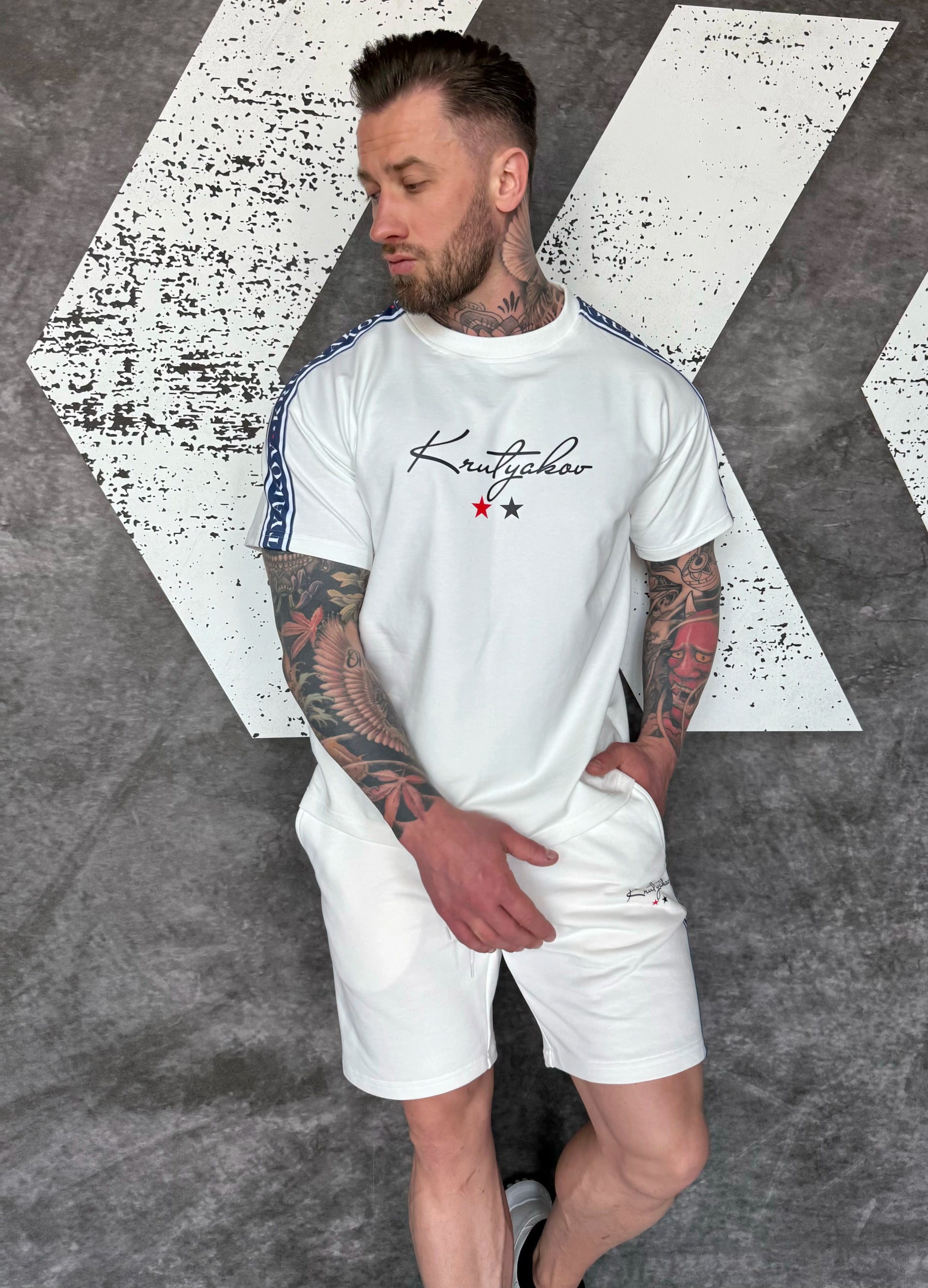 Men’s Summer Suit Lenny — White