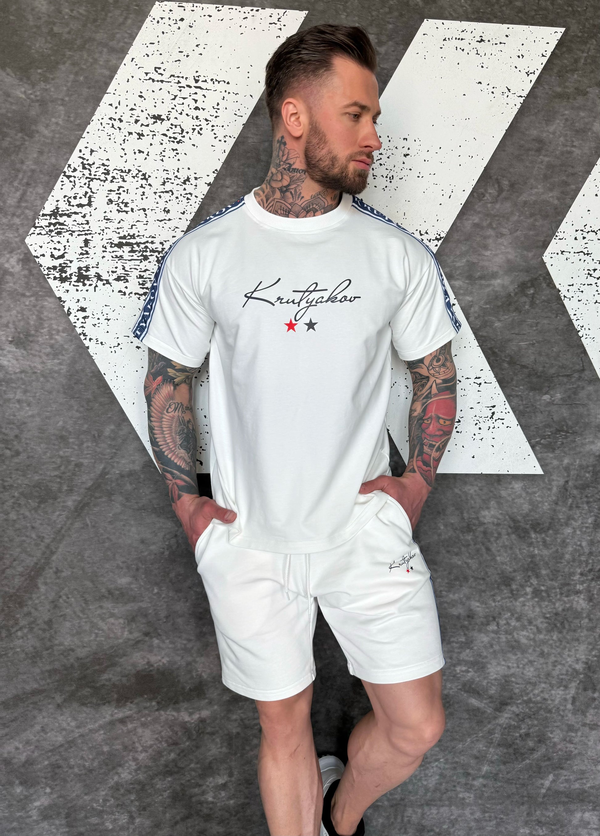 Men’s Summer Suit Lenny — White