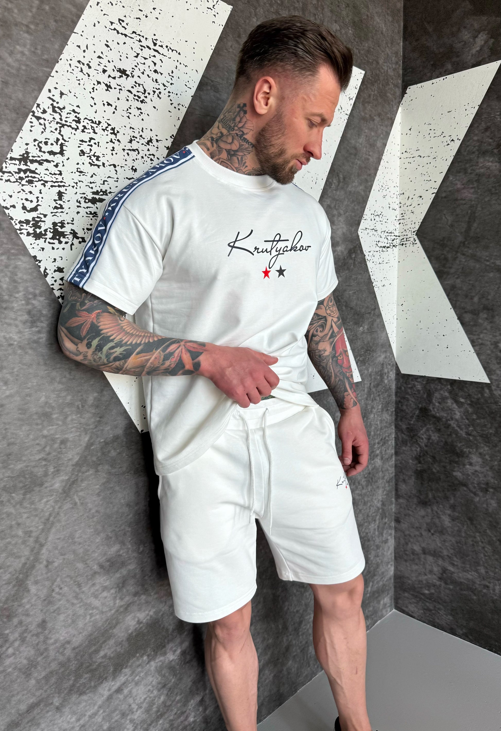 Men’s Summer Suit Lenny — White