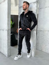 Men’s Tracksuit Relief Velour – Black