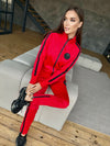 Women’s Sport Tracksuit – Oblivion Red