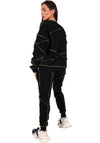 Women’s Reverse Seam Tracksuit – Inva Black