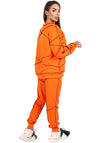Women’s Reverse Seam Tracksuit – Inva Orange