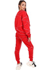 Women’s Reverse Seam Tracksuit – Inva Red