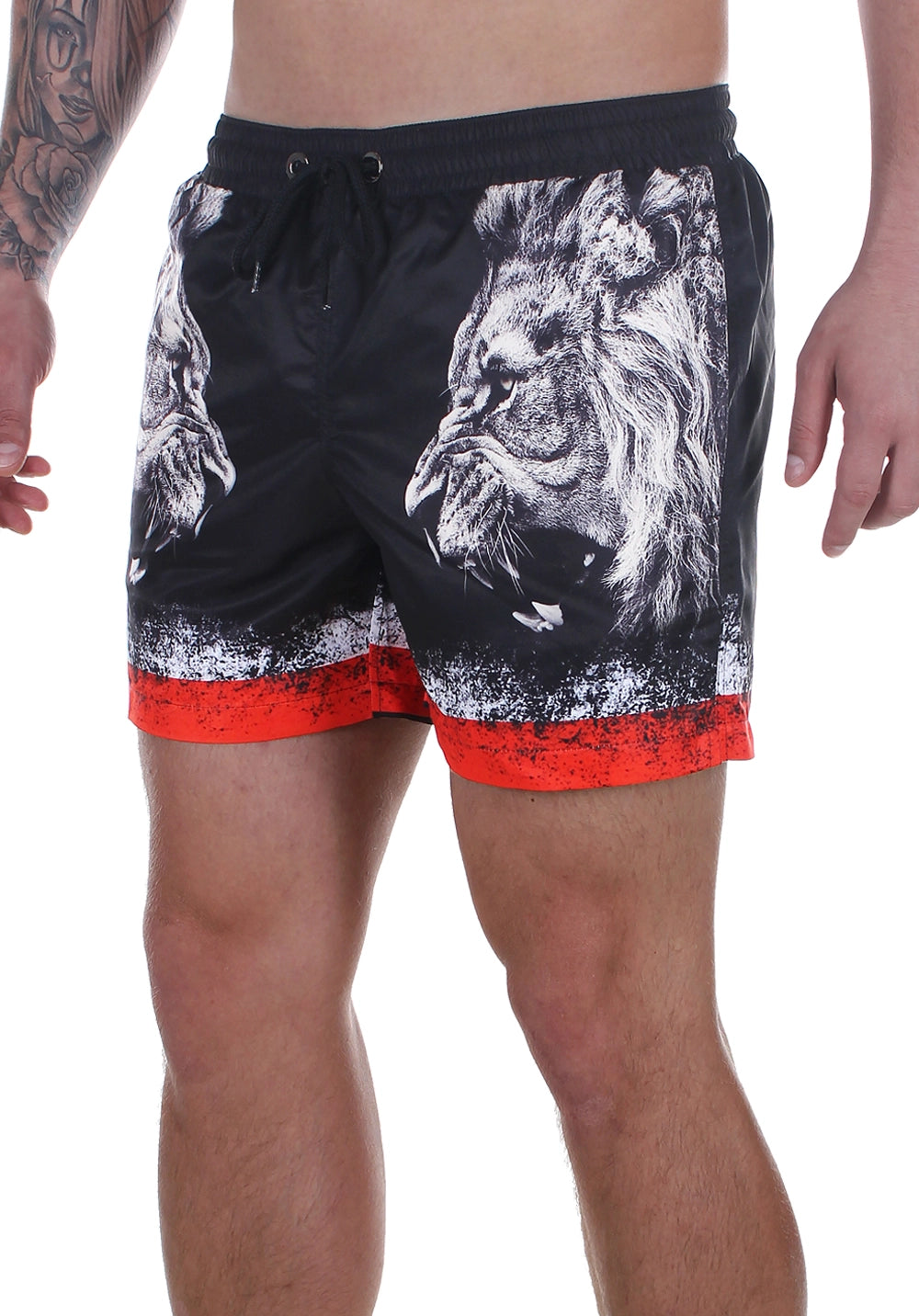 Men’s Swimshorts Lions – Black