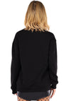 WOMEN’S SWEATSHIRT LUNA — BLACK