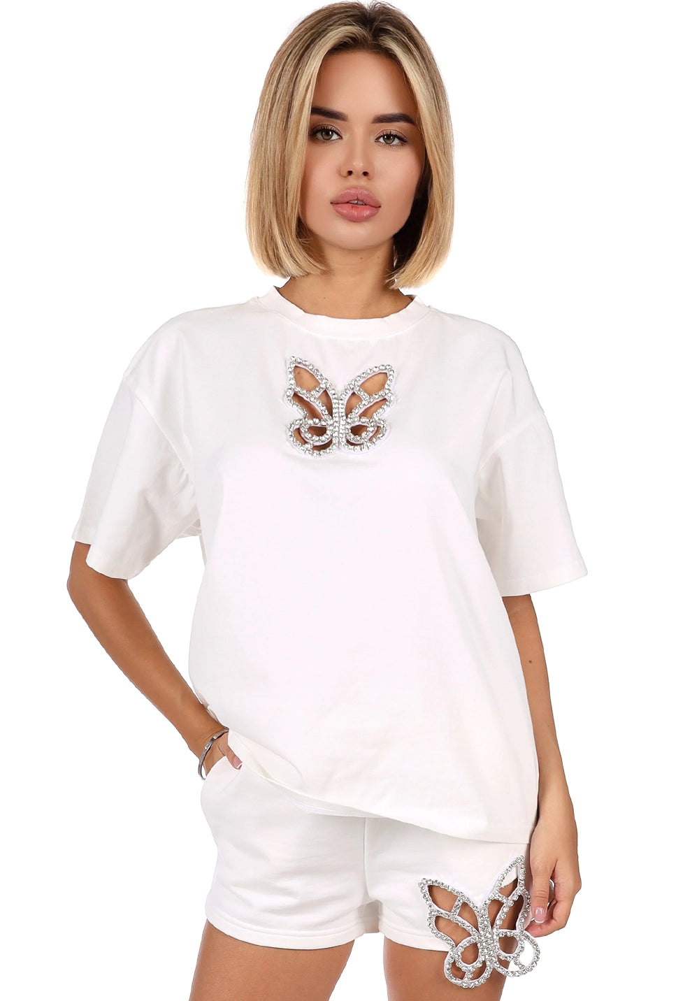 Women’s Summer Set Metelyk Crystal White