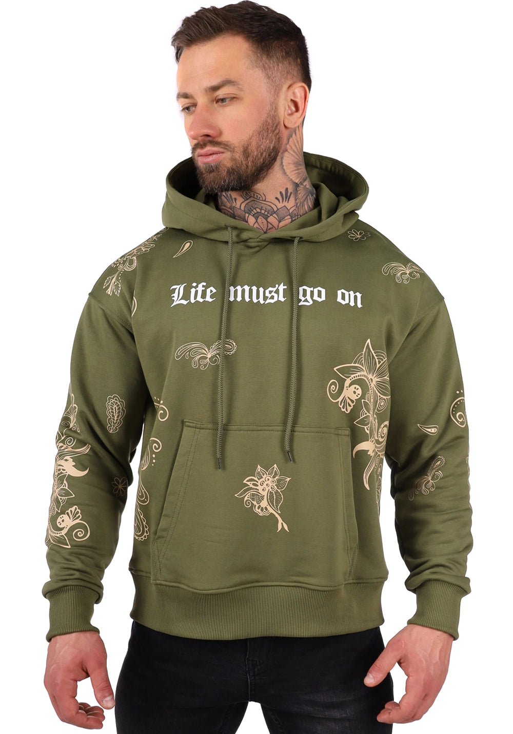 Men’s Hoodie Patterns LMGO — Khaki