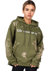 Women’s Hoodie Patterns LMGO — Khaki Print