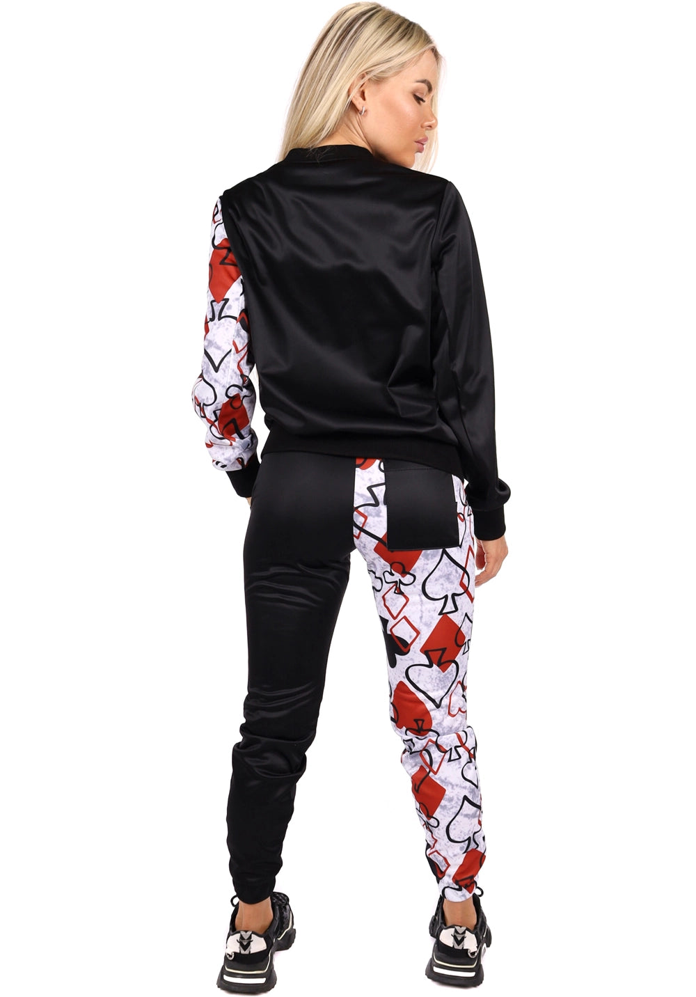 Women’s Asymmetric Printed Tracksuit – Preference