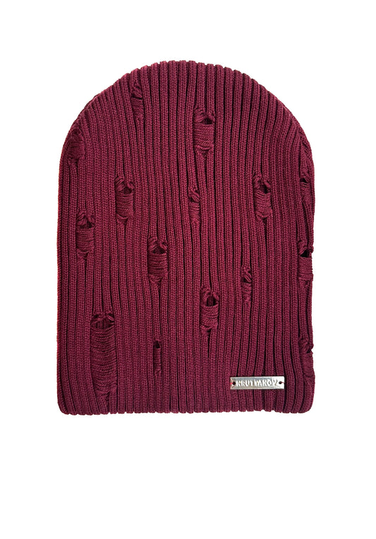 Women’s Hat Ragged – Burgundy