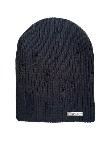 Women’s Hat Ragged – Black