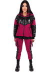 Women’s Warm Tracksuit – Salma Red