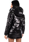 Women’s Winter Puffer Jacket – Sandy Black