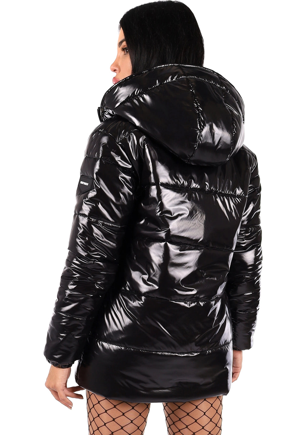 Women’s Winter Puffer Jacket – Sandy Black