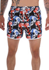 Men’s Swimshorts Skull NUMBERS 75 – Multicolor