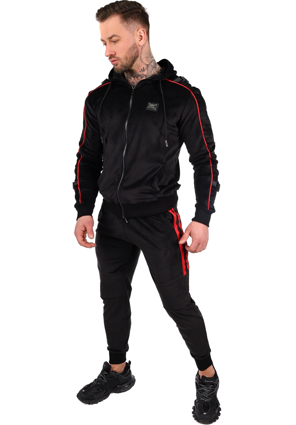 Men’s Tracksuit Tiesto – Black Velour