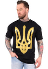 Men’s T-Shirt Ukr Emblem — Black