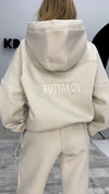 Women’s Warm Stylish Tracksuit – Erika Beige