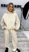 Women’s Warm Stylish Tracksuit – Erika Beige