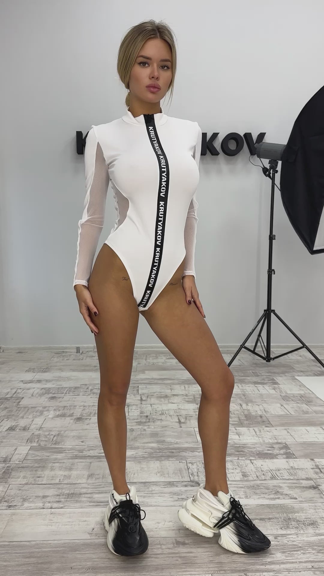 Women’s Bodysuit Dante White