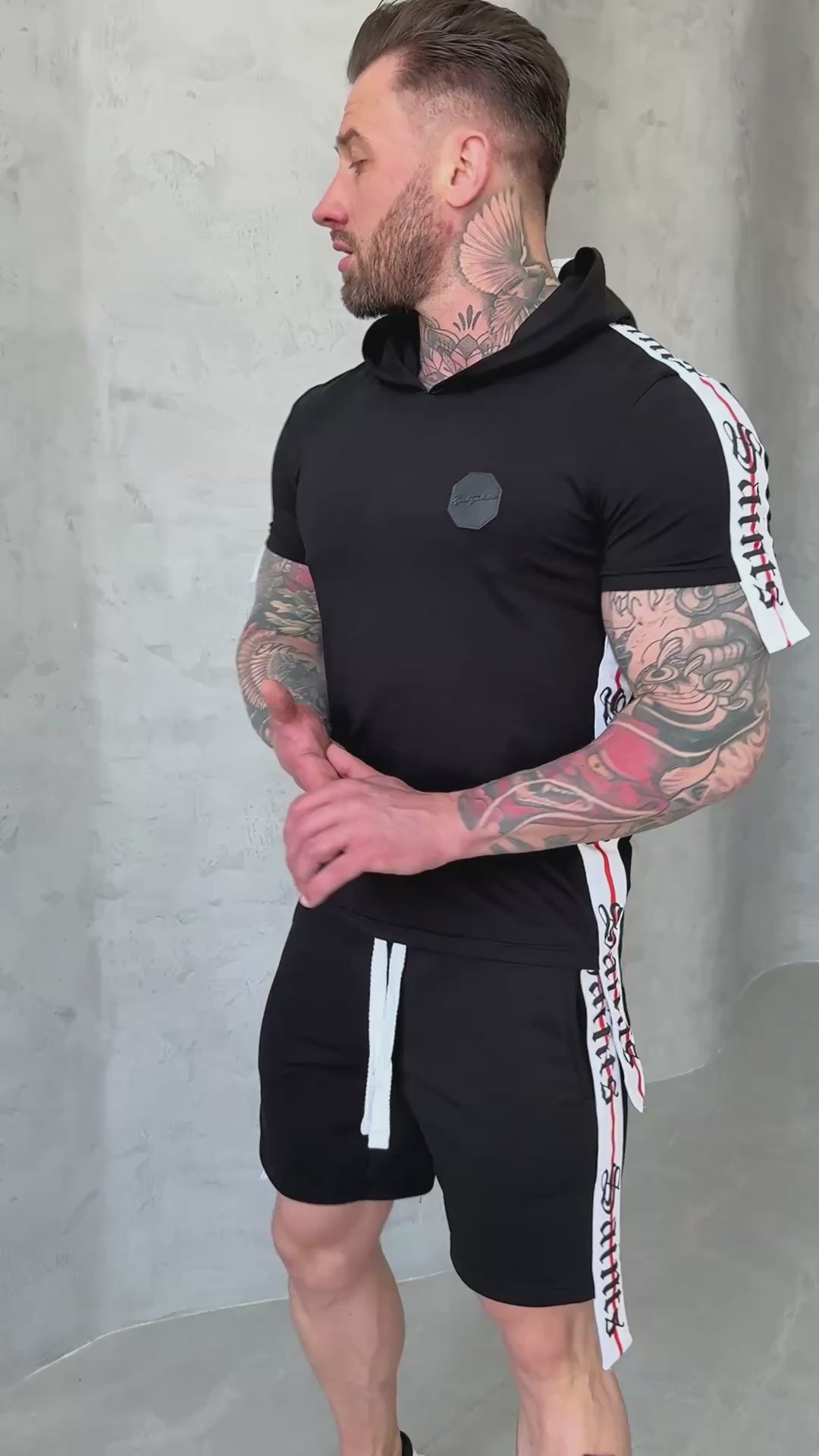 Men’s Summer Suit Saints — Black