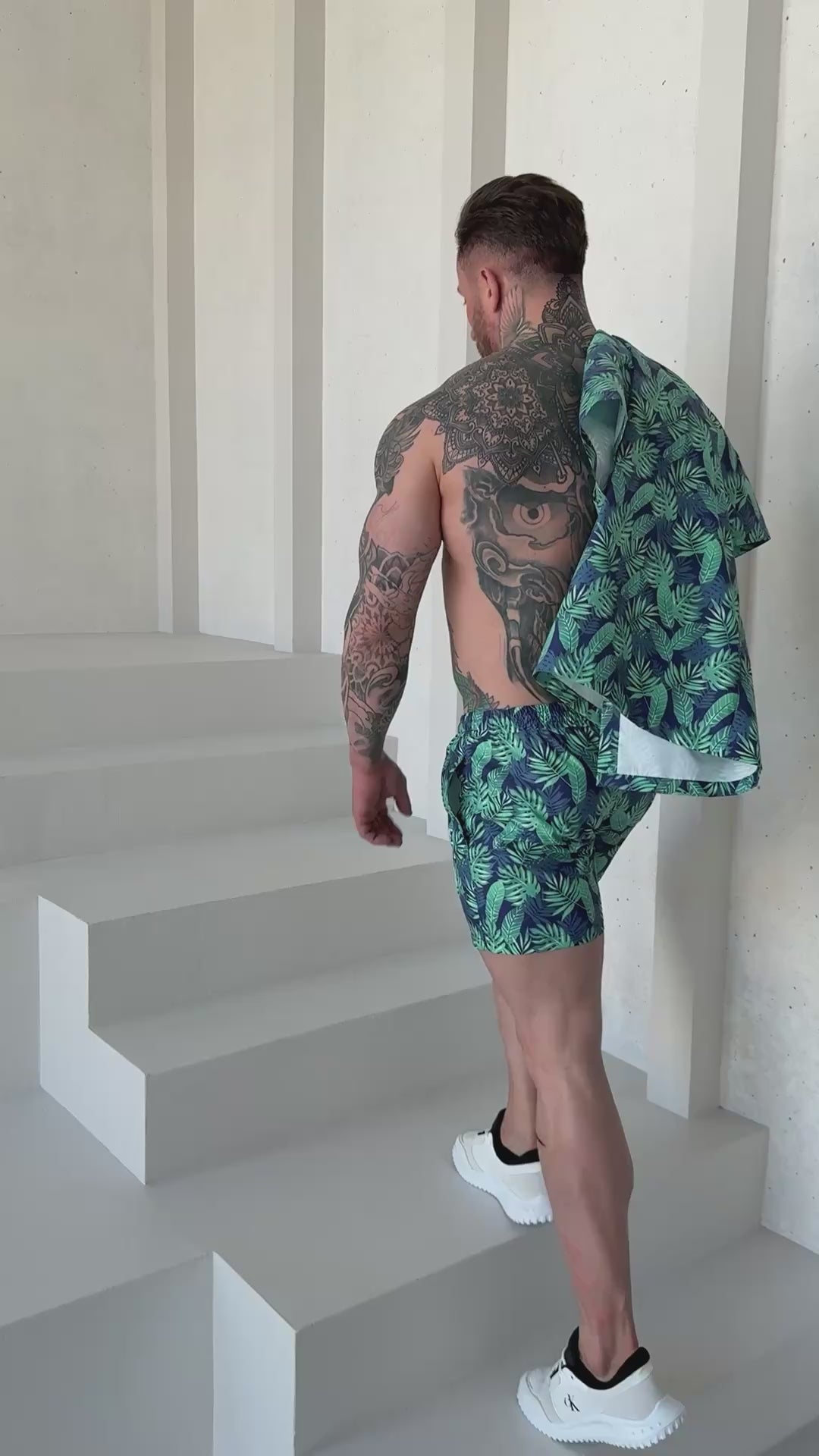 Men’s Beach Set Cocaine Cowboys – Green