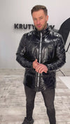 Men’s Winter Shiny Jacket Primo — Black