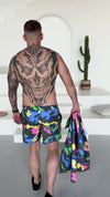 Men’s Swimshorts Camo Bright – Multicolor