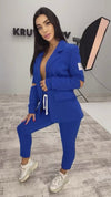 Women’s Jogger Suit – Classy Blue