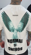 Men’s T-Shirt Bird Normal — White
