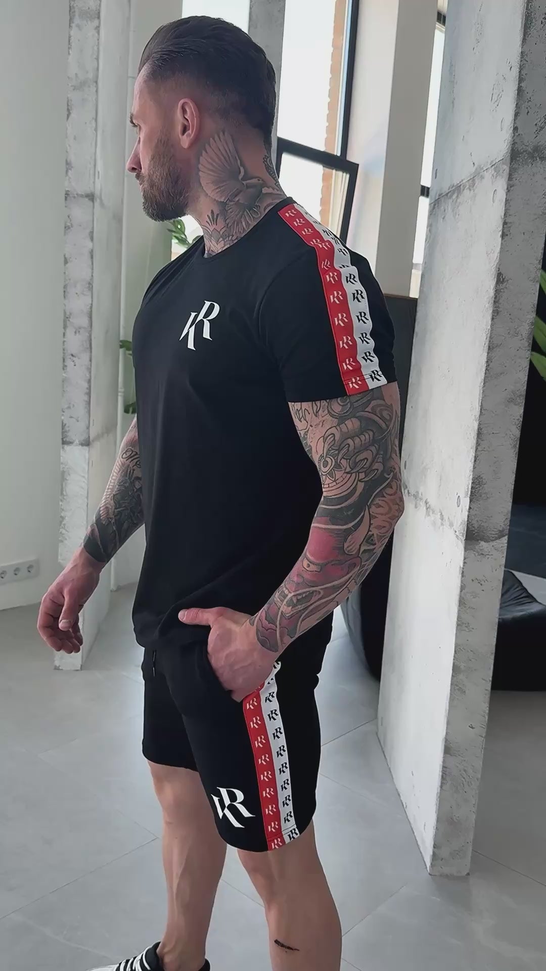 Men’s Summer Suit Nizza — Black