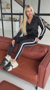 Women’s Sport Tracksuit – Oblivion Black